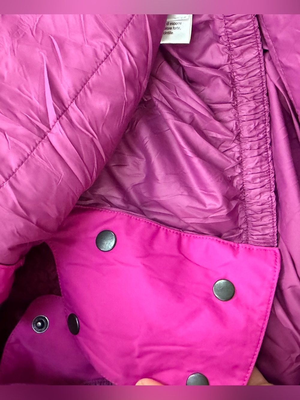 Mountain Hardwear Returnia Waterproof Insulated Ski Jacket Pink Black XL - Picture 12 of 16